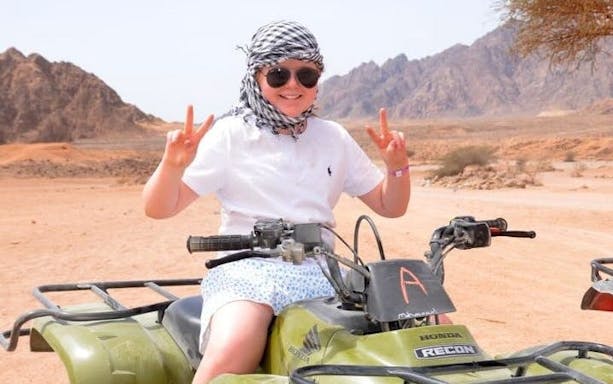 ultimate desert safari: quad, camel ride & dinner show-5