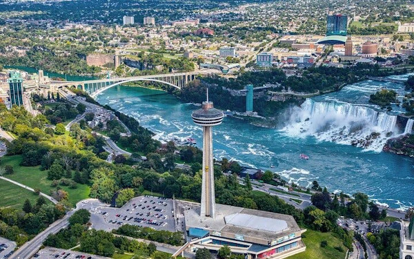 Niagara Falls Walking Tour with Skylon Tower Entry and Boat Cruise Tickets