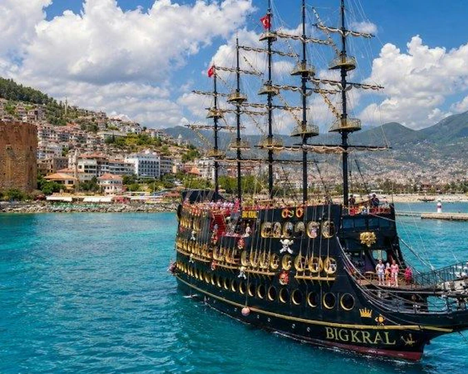 Last King Alanya Pirate Boat Trip - Free Drinks, Alcohol Included (Product 55548)