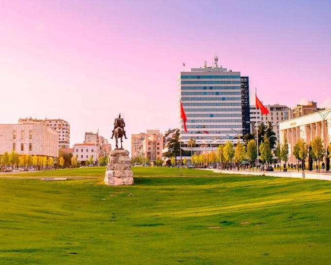 Tirana Self-Guided Walking Tour on Mobile App