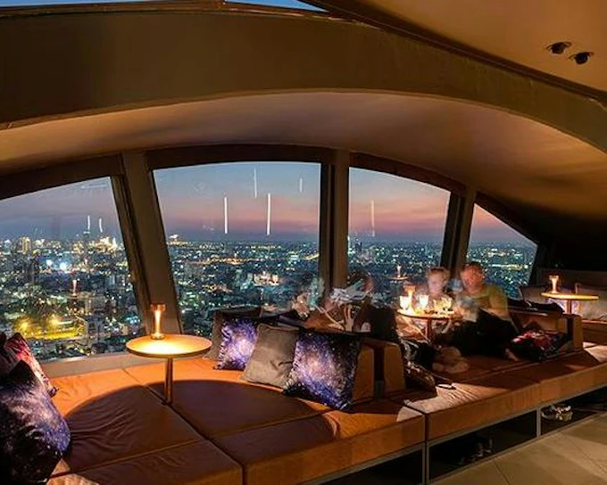 Vertigo TOO Sky Bar Open Bar with One Dish