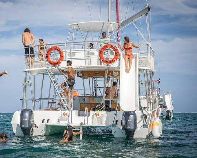 Buggy Adventure at Taino Park, Cenote Cave Swim, and Catamaran Snorkeling Cruise with Lunch and Drinks