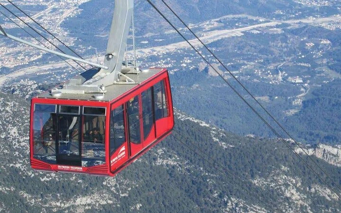 Olympos Cable Car Ride With Transfer from Antalya