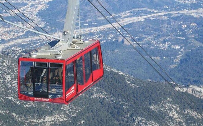 olympos cable car ride with transfer from antalya-1