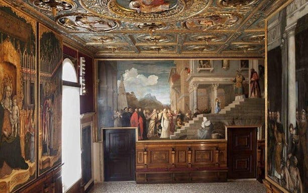 billett til galleriet til firenzes akademi i venezia med lydguide for byen-5