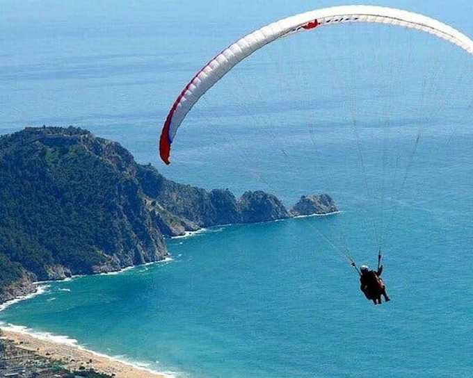 Alanya Tandem Paragliding with Licensed Pilot & Hotel Transfer
