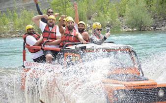 antalya super combo 4-in-1: rafting, jeep safari, buggy & zipline-4