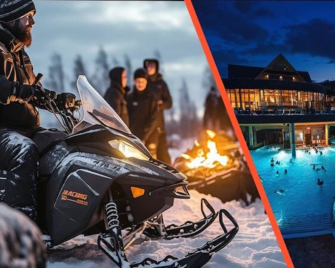 From Krakow: Tatra Mountains Guided Snowmobile Tour with Cheese Tasting and Chocholow Thermal Pools Transfers (Product 53879)