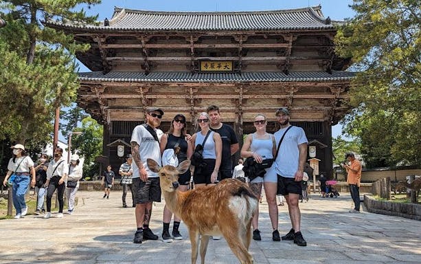 privétour per crossfiets voor gezinnen in nara, inclusief lunch-2