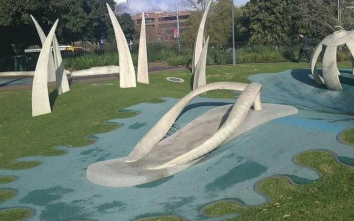 Sculpture in Adelaide park featured on self-guided audio tour.