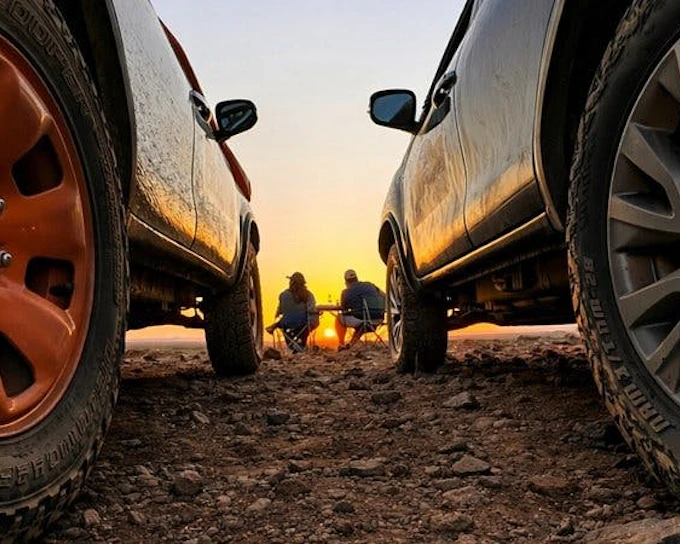 Drive your 4x4 at Sunset in Marrakech Desert + Tea Break