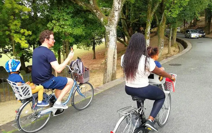 Nara Private Family E-Bike Tour with Lunch and Child Seats Included Image 10