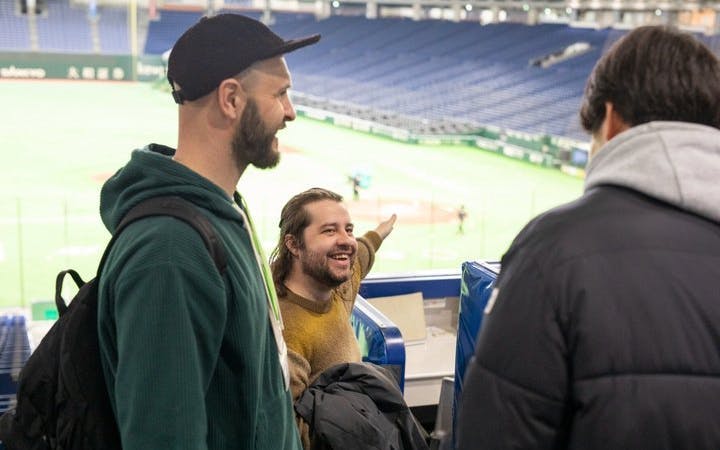 tokyo dome tour: field access, museum & batting challenge-5