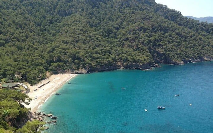 From Antalya to Kemer Mega Star Boat Trip Lunch & Hotel pick up