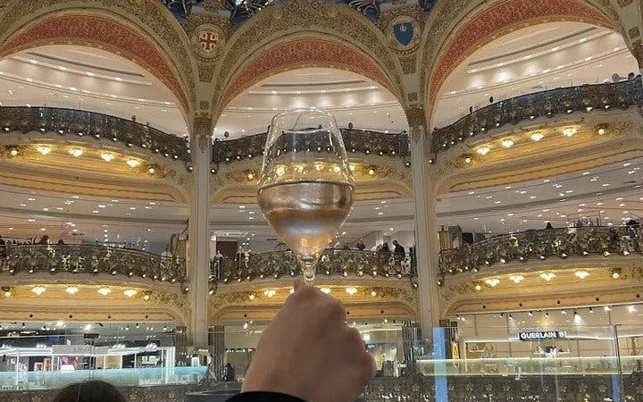 bilete pentru degustarea de vinuri și brânzeturi franceze cu somelier la galeries lafayette dome-4