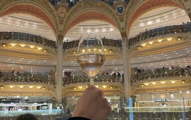 bilete pentru degustarea de vinuri și brânzeturi franceze cu somelier la galeries lafayette dome-4