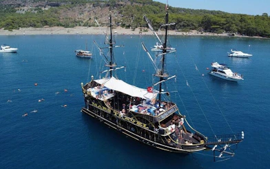 Kemer Pirate Boat Tour From Antalya