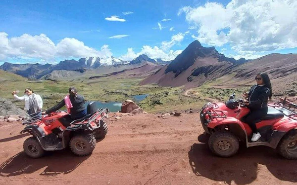 Red Valley ATV Tour & Rainbow Mountain Hike