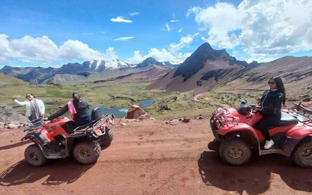 Red Valley ATV Tour & Rainbow Mountain Hike