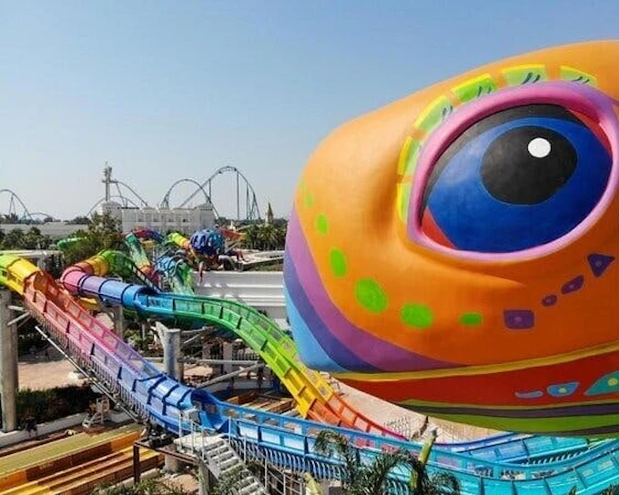 Side: Land of Legends Theme Park Ticket with Roundtrip Transfer