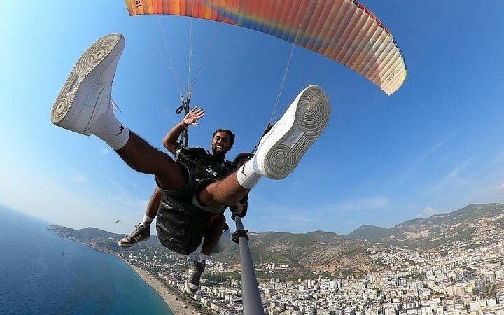 antalya tandem paragliding with licensed pilot & hotel transfer-4