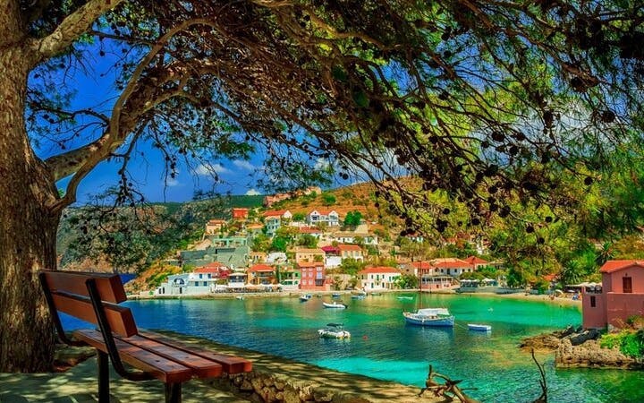 kefalonia guided bus tour and coastal cruise with melissani cave entry and lunch in fiscardo-1