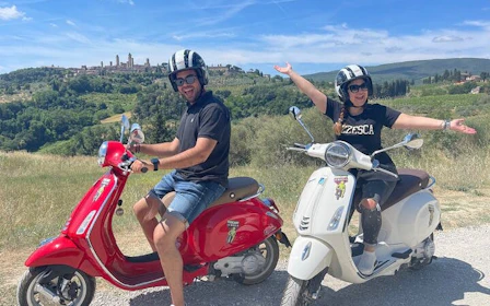 Private Chianti Vespa Tour with Tuscan Lunch and Wine Tasting