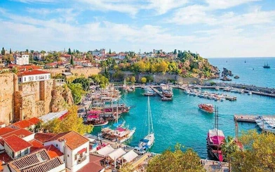 Antalya City Tour with Boat Trip and Waterfalls from Alanya