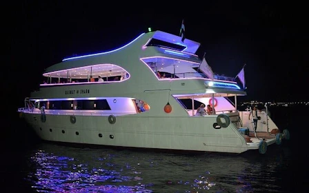 Seafood Dinner Cruise with Belly Dancing, Live Band, and Magic Show on Sharm El Sheikh Boat