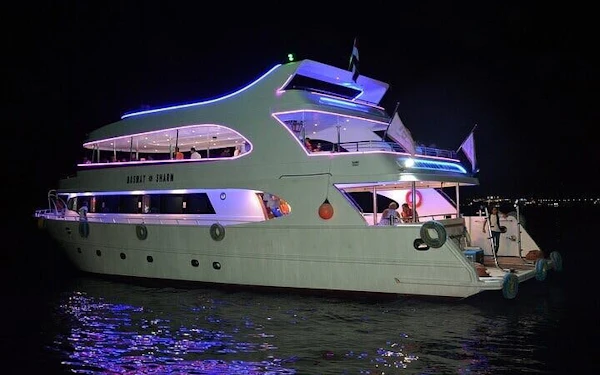 Seafood Dinner Cruise with Belly Dancing, Live Band, and Magic Show on Sharm El Sheikh Boat