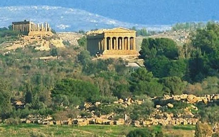 bilet de intrare în zona arheologică „valea templelor”-1