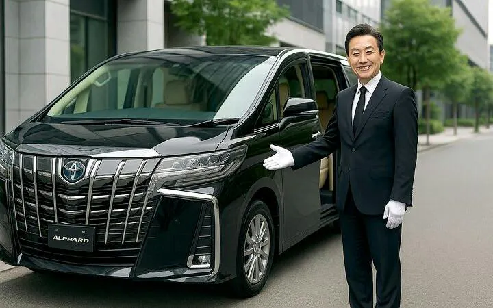Private transfer vehicle with driver for Nara/Kobe ⇆ Kansai Airport (KIX) in Osaka.