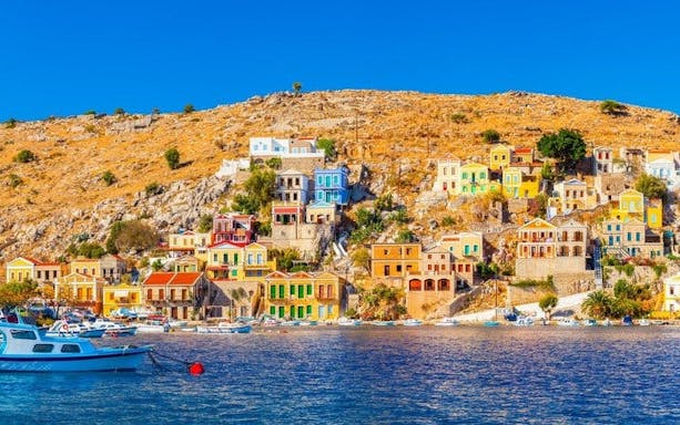 symi island day trip with swimming at st george's bay and pick-up-4
