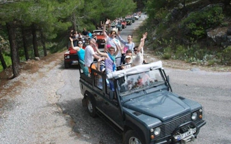 alanya jeep safari macerası, dim nehri öğle yemeği ve dim mağarası -3