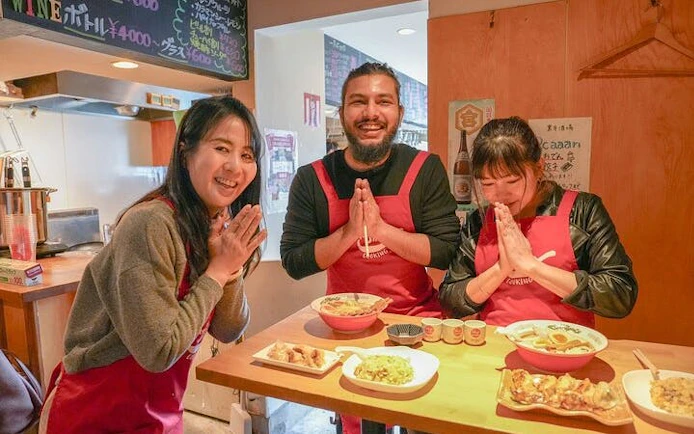 Kyoto Ramen & Gyoza Cooking Class with Professional Chefs