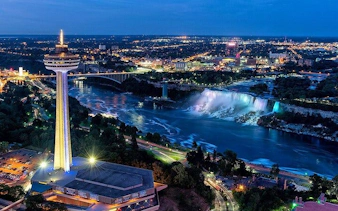 niagara falls walking tour with skylon tower observation deck and reserved fireworks viewing-1