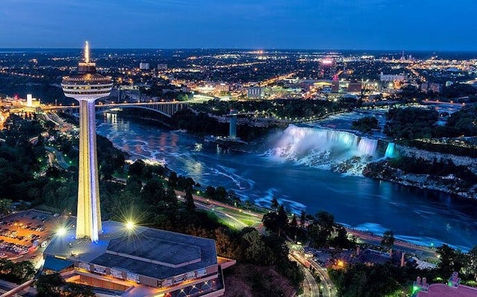 niagara falls walking tour with skylon tower observation deck and reserved fireworks viewing-1