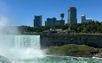 visite guidée à pied des chutes du niagara avec billets pour la tour en bateau « maid of the mist » (côté américain)-4