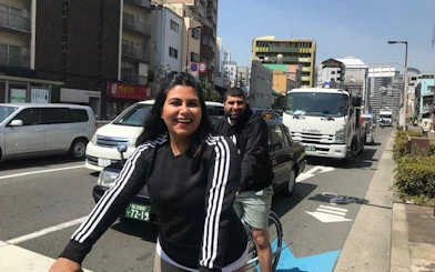 Osaka Small-Group Bike Tour of Cultural Landmarks with Lunch and Tea Break
