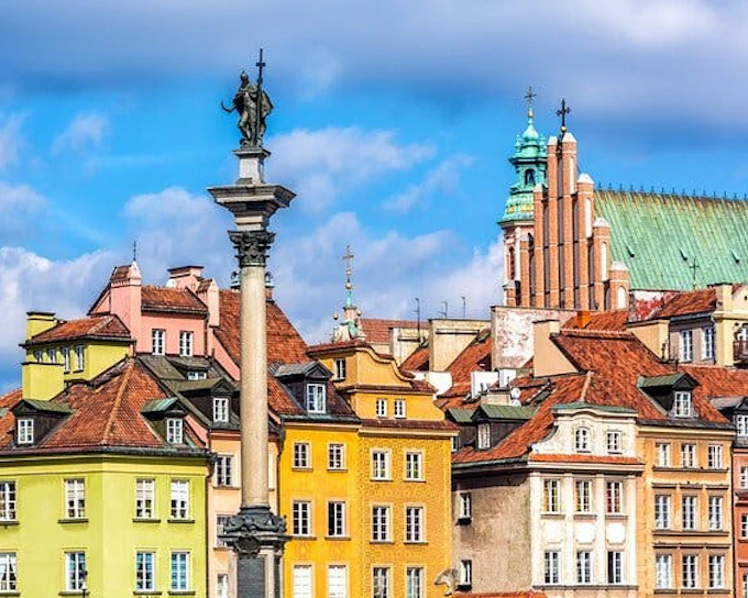 Warsaw Self-Guided Walking Tour on Mobile App