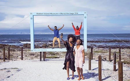 Cape Town Robben Island, Helicopter Flight, and Table Mountain Guided Tour