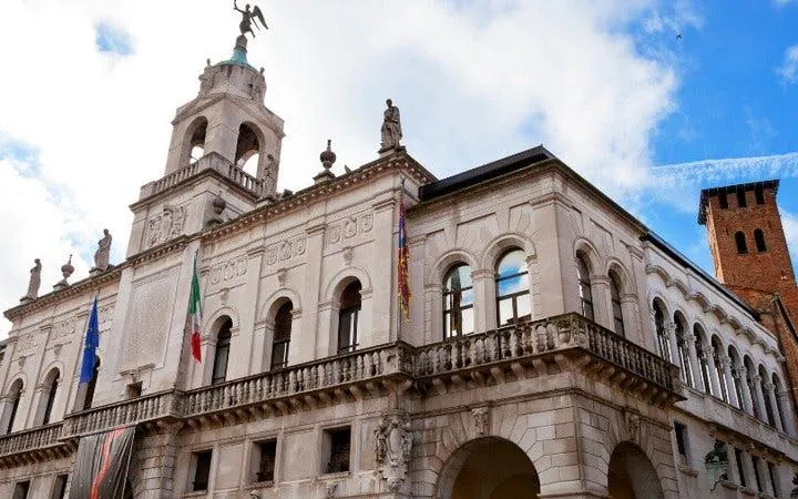 Palazzo della Ragione in Padua, Italy, featured on self-guided walking tour app.