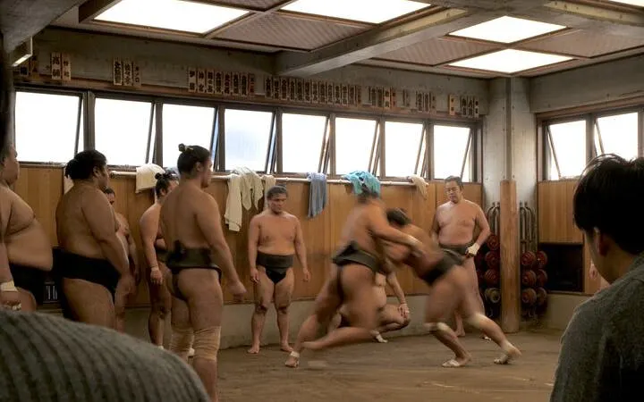 tur på sumo-morgenøvelsen i tokyo med plass ved ringen + fotomulighet-10