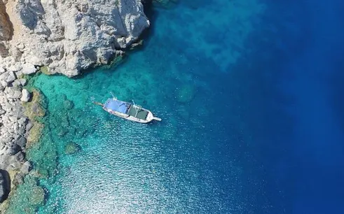 from antalya: suluada island boat tour with lunch and hotel transfers-1