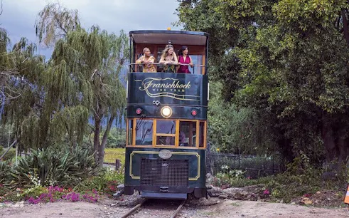 from cape town: franschhoek wine tram hop-on-hop-off tour with return transfers-1