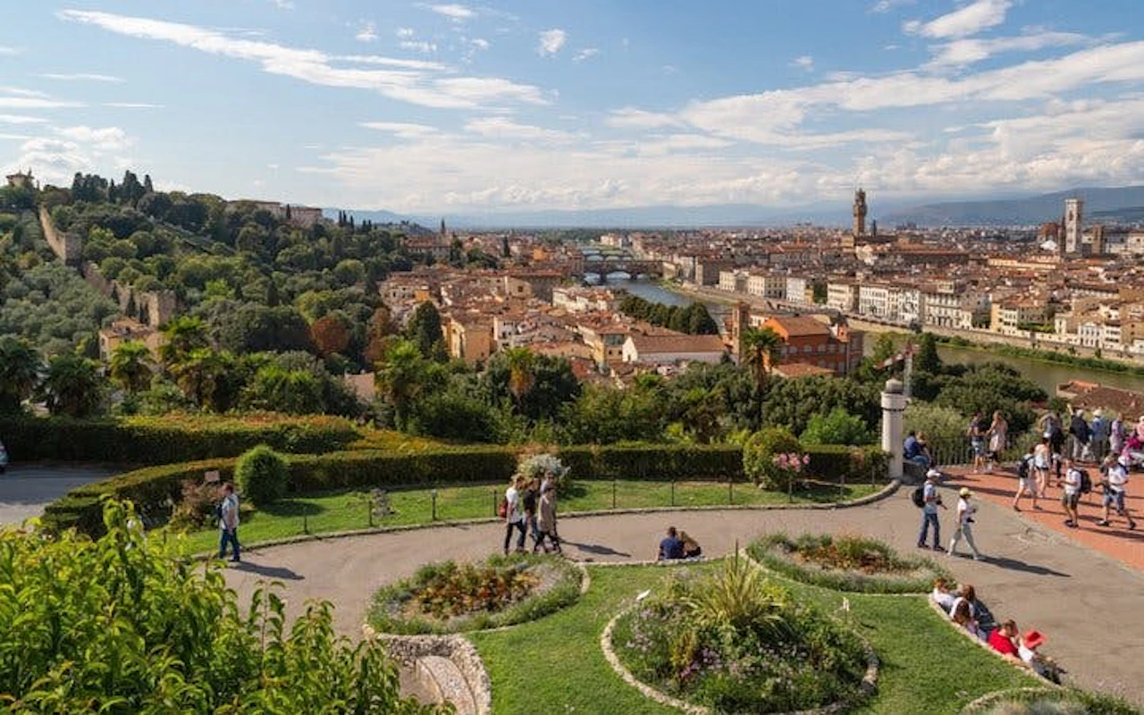 Visite privée de Florence au coucher du soleil en voiturette de golf électrique avec vue panoramique sur les collines — 2