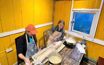 Tofu-making class in Sa Pa using local ingredients and traditional Vietnamese methods.