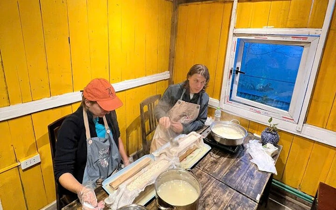 Tofu-making class in Sa Pa using local ingredients and traditional Vietnamese methods.
