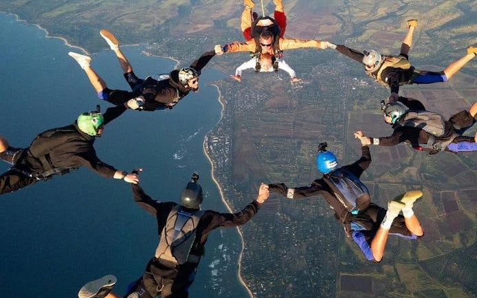 Antalya Tandem Skydiving Over the Mediterranean Sea