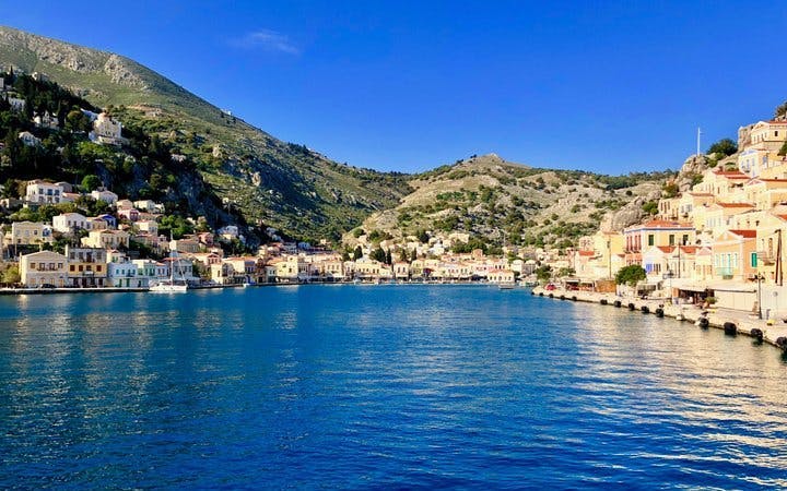 symi island day trip with swimming at st george's bay and pick-up-1